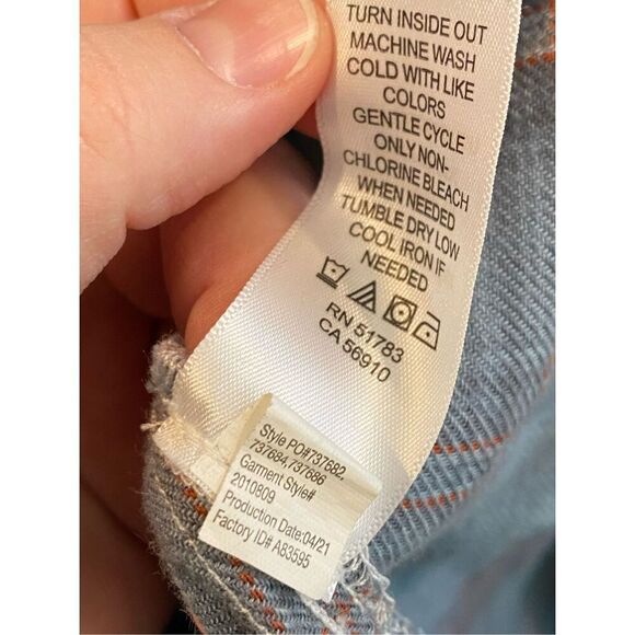 Maurices Plaid Shawl Wrap Komono Women’s Size Medium - Picture 10 of 10